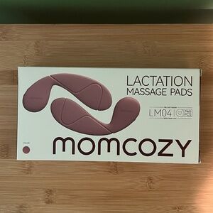 Momcozy Hands-Free Lactation Massage Pads 2 Pack LMO4Maximum Heat & Vibration